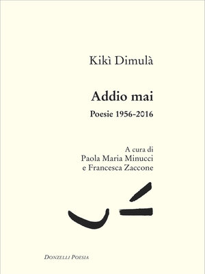 cover image of Addio mai
